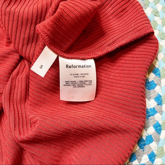 Reformation Red Dress - Picture 6 of 8